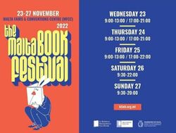 Malta Book Festival 2022 opening hours